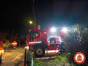 Άμεση Επέμβαση σε Πυρκαγιά στο Λυχνάρι Λουτρακίου