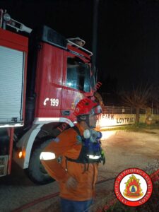 Άμεση Επέμβαση σε Πυρκαγιά στο Λυχνάρι Λουτρακίου