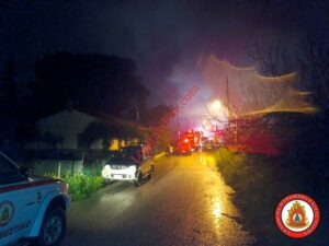 Άμεση Επέμβαση σε Πυρκαγιά στο Λυχνάρι Λουτρακίου