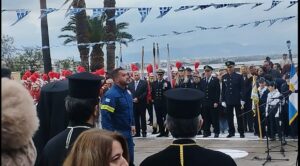 Κατάθεση στεφάνων για την εθνική επέτειο της 25ης Μαρτίου