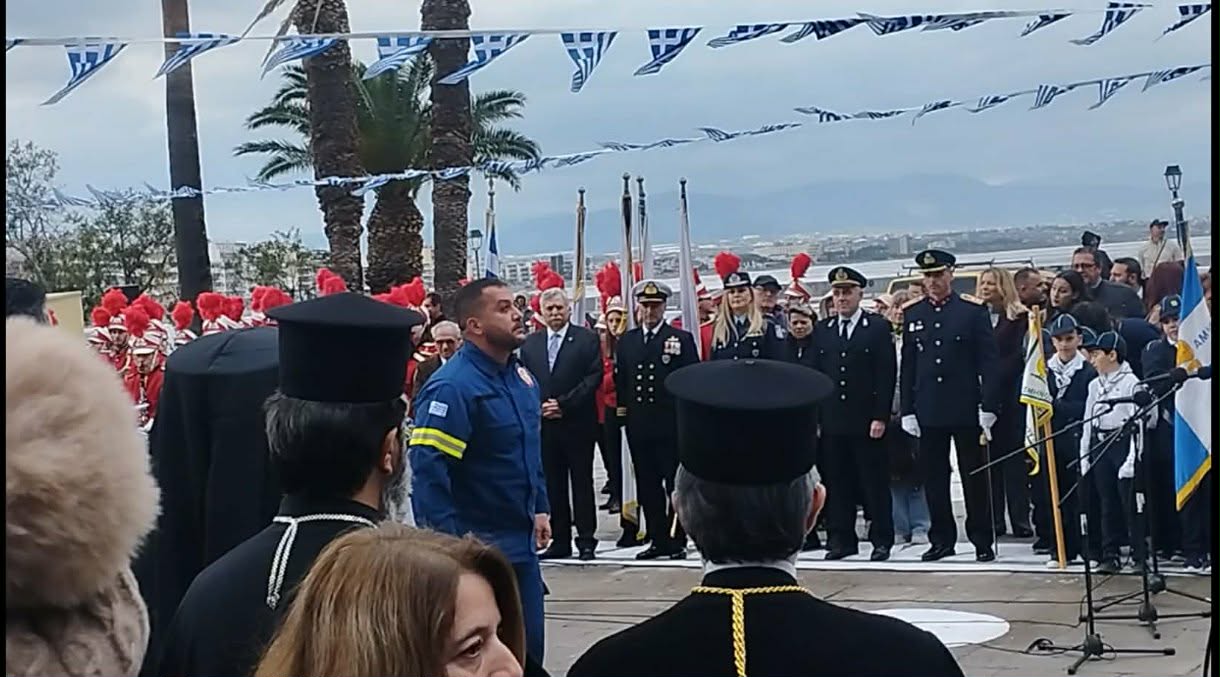 Κατάθεση στεφάνων για την εθνική επέτειο της 25ης Μαρτίου