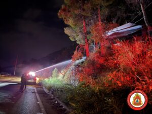 Άμεση Κατάσβεση Πυρκαγιάς από Βεγγαλικά στον Άγιο Φανούριο