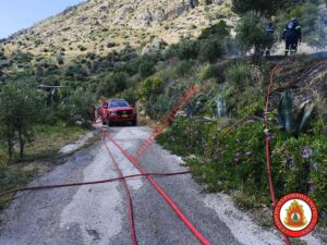 Άμεση Επέμβαση και Κατάσβεση Πυρκαγιάς στο Λουτράκι