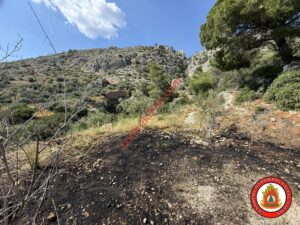 Άμεση Επέμβαση και Κατάσβεση Πυρκαγιάς στο Λουτράκι