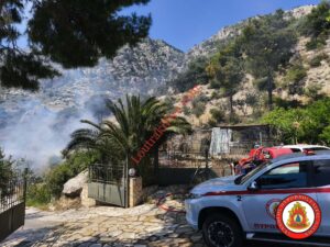 Άμεση Επέμβαση και Κατάσβεση Πυρκαγιάς στο Λουτράκι