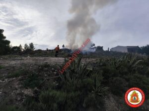 Άμεση Επέμβαση σε Πυρκαγιά στα Άσπρα Χώματα Λουτρακίου