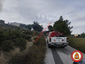 Άμεση Επέμβαση σε Πυρκαγιά στα Άσπρα Χώματα Λουτρακίου