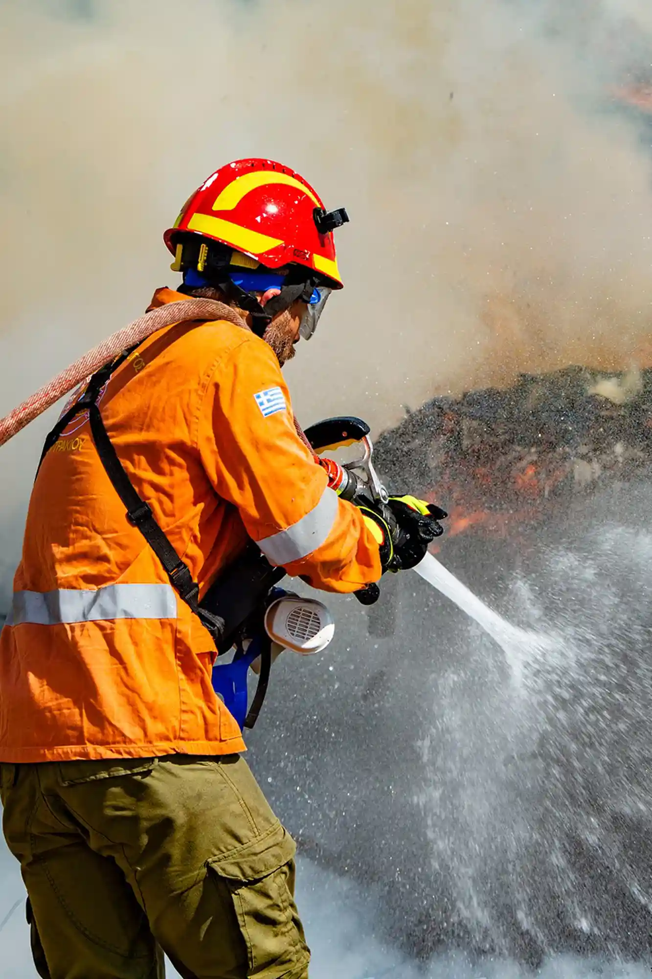 Loutraki Fire Δασοπυρόσβεση