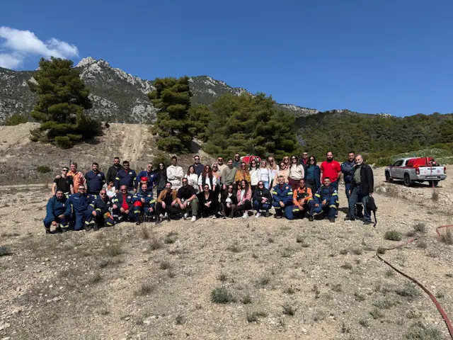 Loutraki Fire Δασοπυρόσβεση